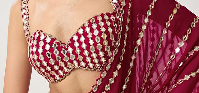 ruby-red-linear-mirror-embroidered-georgette-saree-setsareevvani-by-vani-vats-2929791.webp