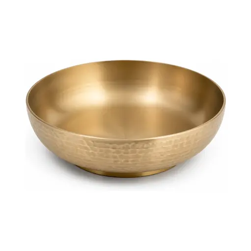 Kansa Serve Bowl shown in a clean full product view