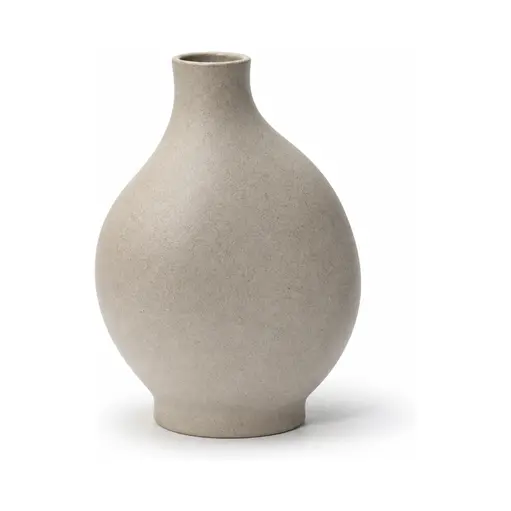 Noor Ceramic Vase shown in a clean full product view