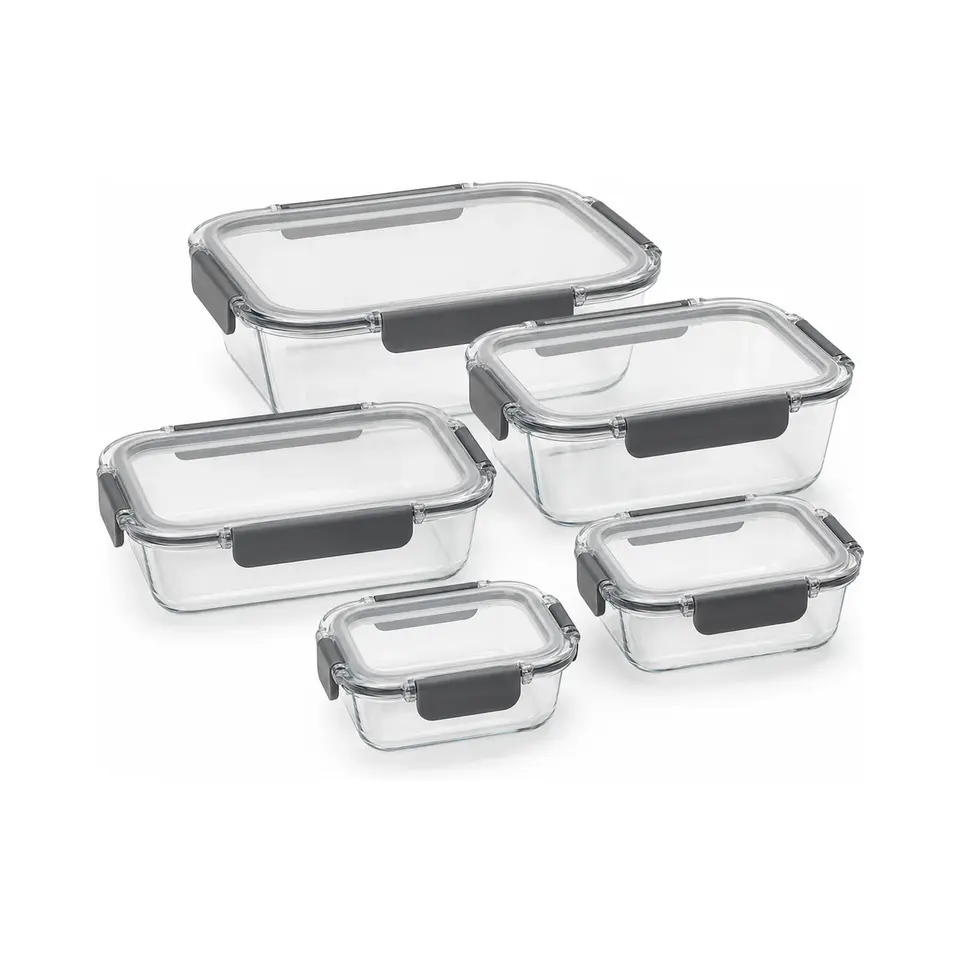 Press Glass Storage Set shown in a clean full product view