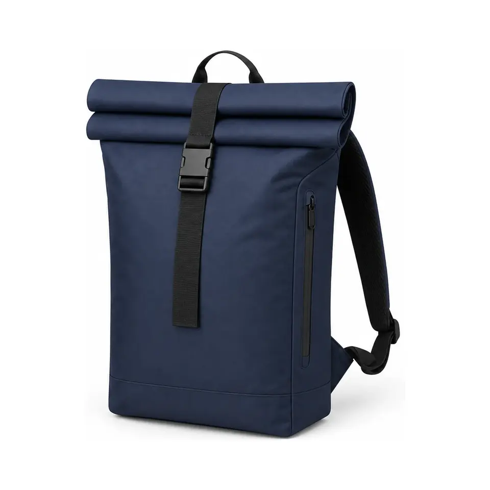 Tidal Rolltop Backpack shown in a clean full product view
