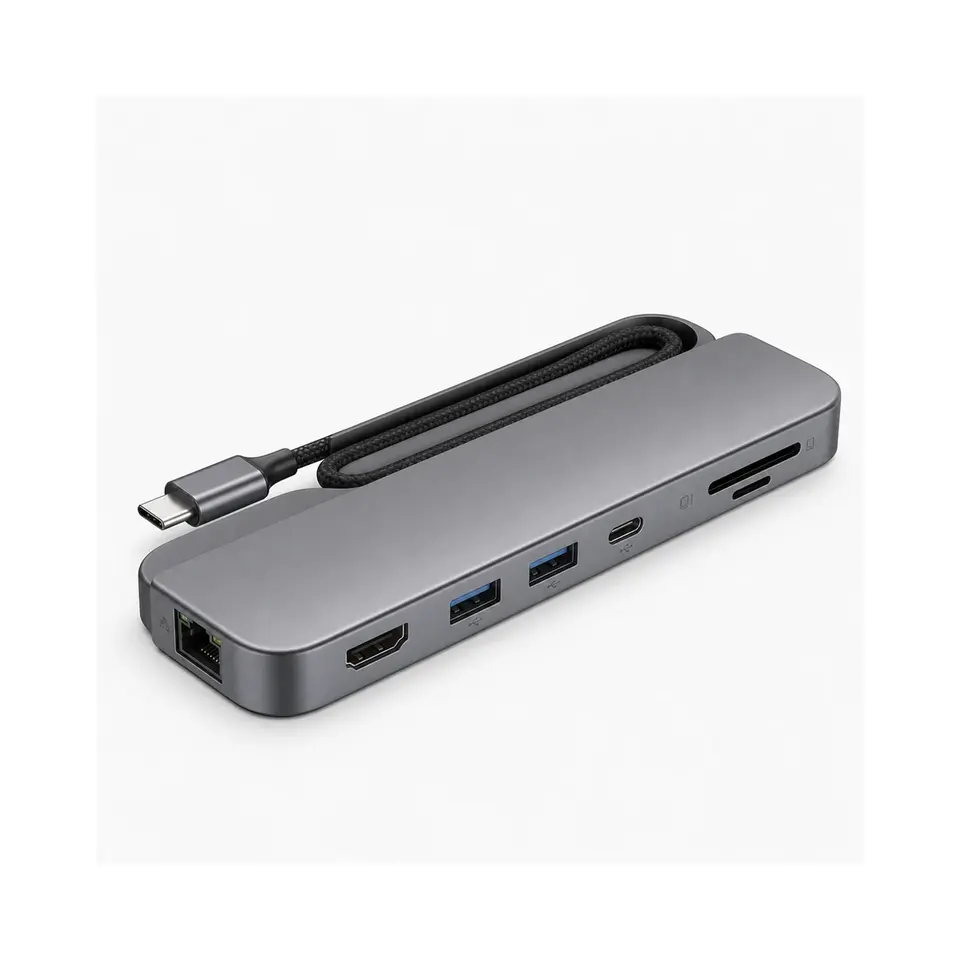 Dock 7-in-1 USB-C Hub shown in a clean full product view